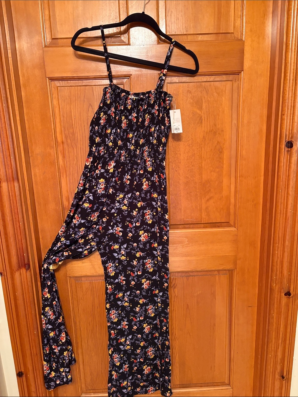 NWT SO Floral Wideleg Jumpsuit